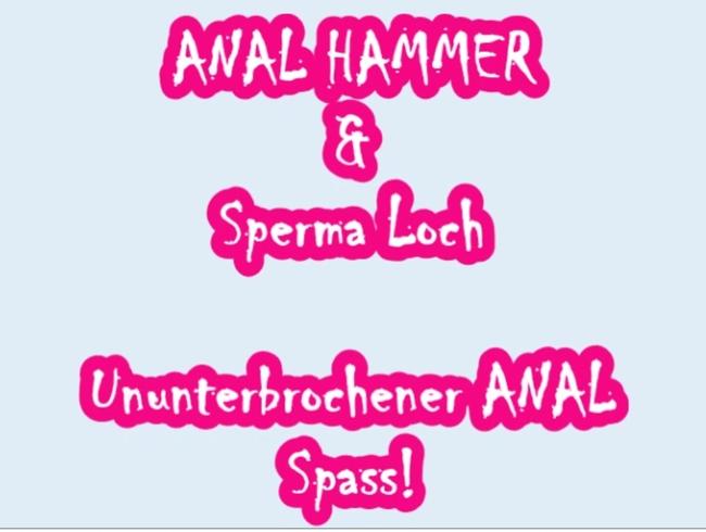 ANAL Power total with sperm filling
