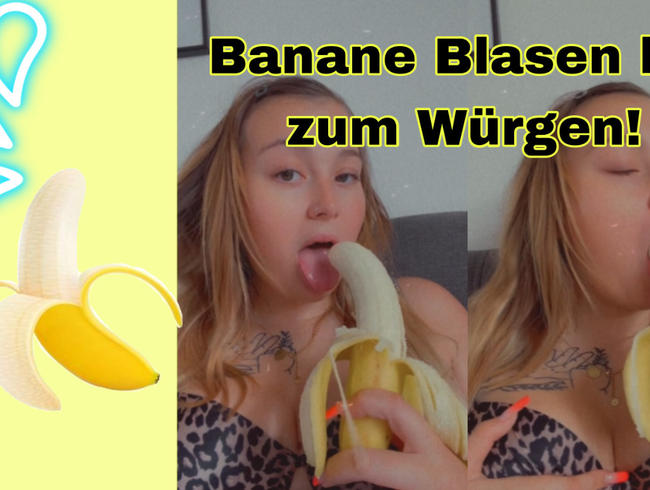 Banana bubbles until you choke