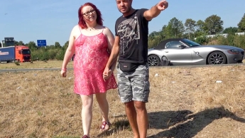 CHUBBY TEENNYFOTZE FUCKED AT REST AREA