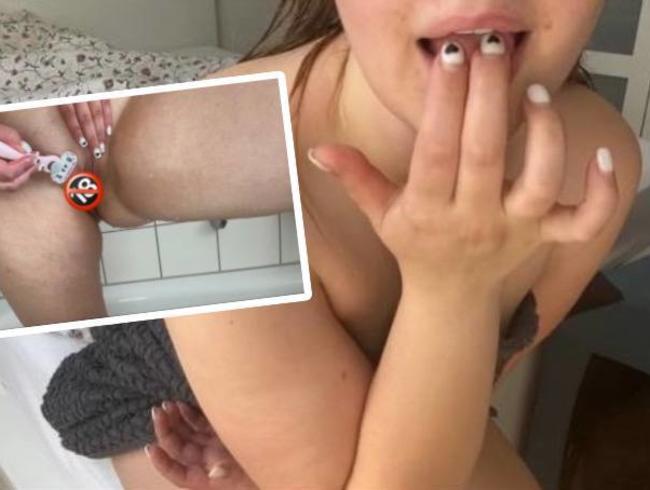 Custom Video! Pussy Shaving an Pussy Play!