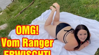 OMG! CAUGHT by the ranger!