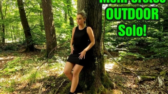 OMG! My first OUTDOOR solo!