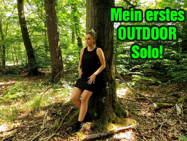 OMG! My first OUTDOOR solo!