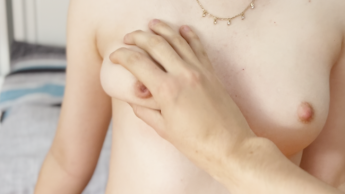 TITS FUCK – His cock penetrates my breasts until he COMES! (Part 1 –> FOREPLAY ONLY)