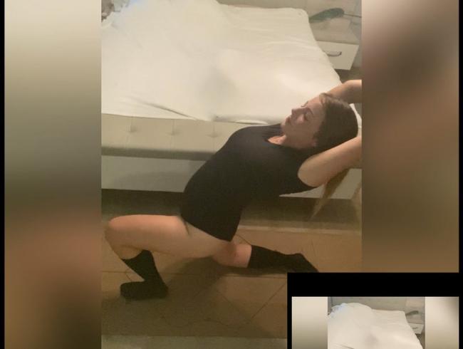Yoga routine remote controlled/user request