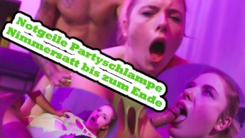 After swinger party shy guest dares to do it!