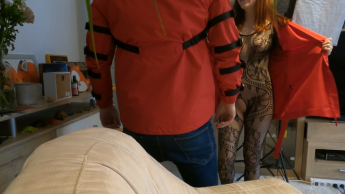 Anal postman! He can anal for the first time!