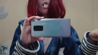 Brushing my teeth with cum