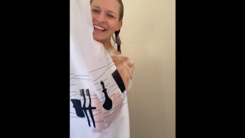 Caught showering! – MY 1st TIME ALL NAKED