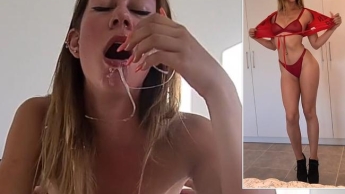 DEEPTHROAT to the stop! He's blowing my throat off!