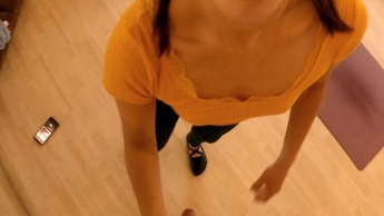Dancing Latina, don't feel like dancing – sex is the best change for in between (PO