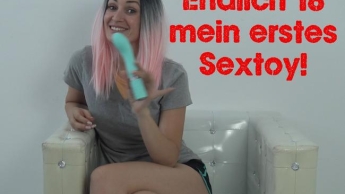 Endlich 18  – mein erstes Sextoy – Handyfund