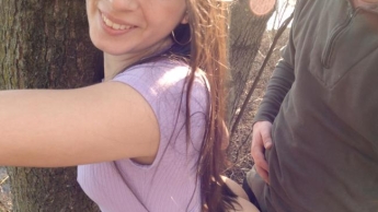 Foreign fuck at the lake – almost caught having outdoor sex!