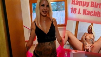 Happy Birthday!! 18 y. neighbors get it for the B-Day!