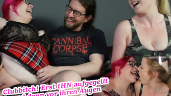 Horny AO club bitch! First he was torn open & fucked bare in front of his girlfriend!