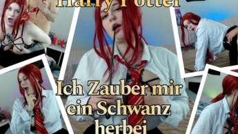 I conjure up a tail – Harry Potter Cosplay