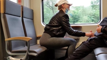 Mega sick .. tail exploded in the middle of the S-Bahn