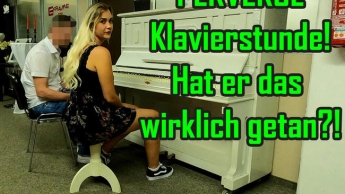 PERVERSE piano lesson! Did he really do that?!