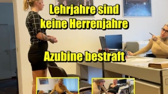 Perverse boss … apprenticeship years are no master years! Trainee punished