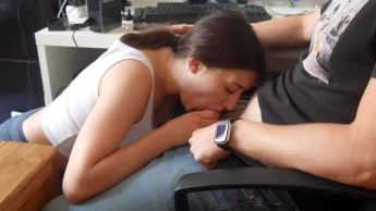 Pregnant?! caught watching porn & fucked without a condom!