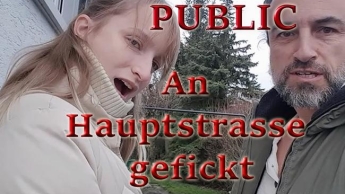 Public fucked on the main street