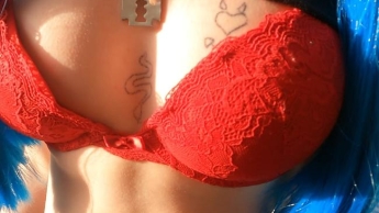 Shy 18 year old gives her first hand job in front of the camera