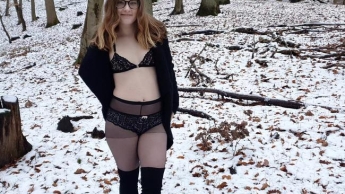 Snow walk – hotter than expected