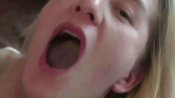 Stepdaughter sprayed in her mouth!