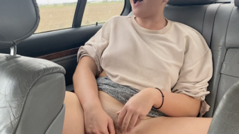 Test of courage ESKALIERT – caught fingering by strangers!