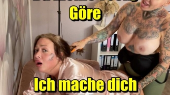You little teeny brat, now I'll make you a bitch