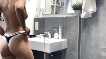 OMG! I was secretly filmed while showering!