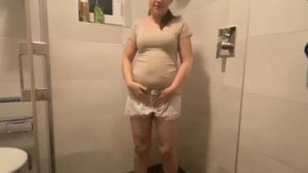 Peed in the shower