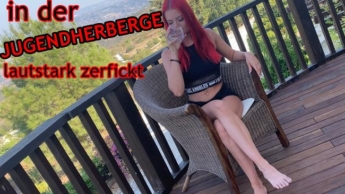 Fucked loudly by the watchdog in the HERBERGE!