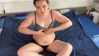 My first time swallowing in front of the camera