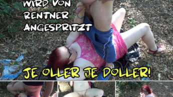 Pregnant girlfriend is injected by pensioners the oller the doller!
