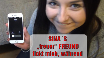 SINA'S "loyal" FRIEND fucks me while she is on the phone !!!!!