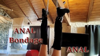 Suspended & Fucked Anal