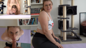 Most perverted yoga teacher of all time? He fucks me shamelessly bare and hard AO!
