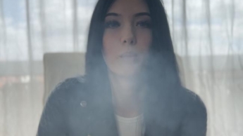 I smoke for you in my sexy leather jacket!!:O