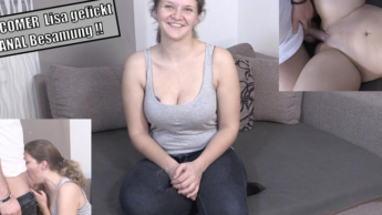 Newcomerin Lisa gefickt + ANAL Besamung !!