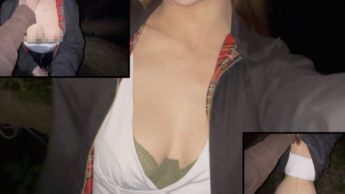 Full charge after full blast!?! Horny teen banged on the way home!!!