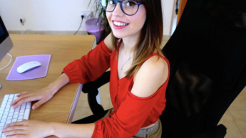 Submissive secretary gets punished!!