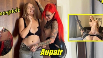Morally reprehensible?! Aupair has to hold out for sex animation
