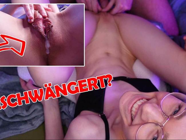 MEGA CREAMPIE! First fucked and then impregnated!!