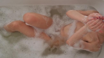 THE FIRST BATHROOM SESSION – The first time in the bathtub