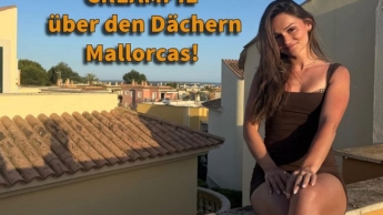 Creampie above the rooftops of Mallorca!