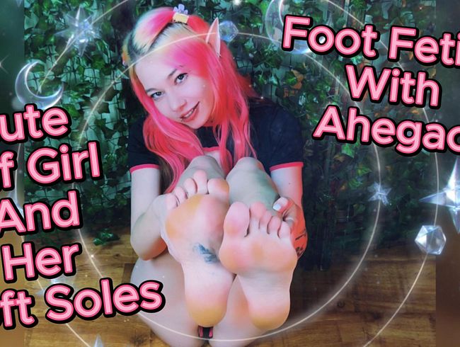 Cute Elf And Her Soft Soles Foot Fetish With Ahegao
