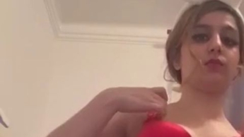 Cute bunny in sexy lingerie that is really hot???