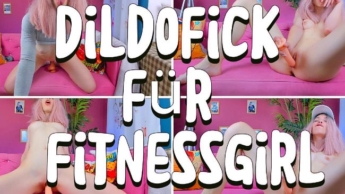 Dildo Fuck For Fitness Teen