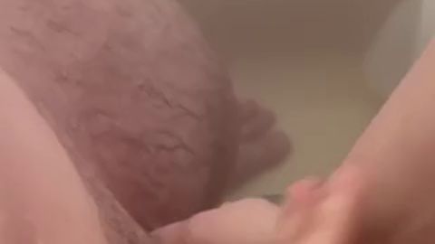 Handjob, I love his cock. Hot shot from his cock :O :P